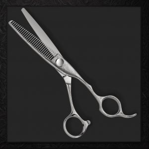 Damascus modeling scissors