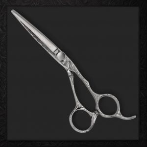 Damascus cutting scissors