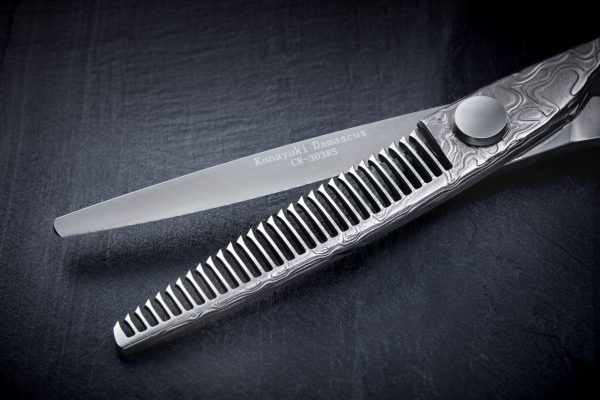 Damascus modeling scissors – Bild 3